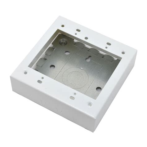 surface mount electrical box 2-gang metal|wiremold 2 gang starter box.